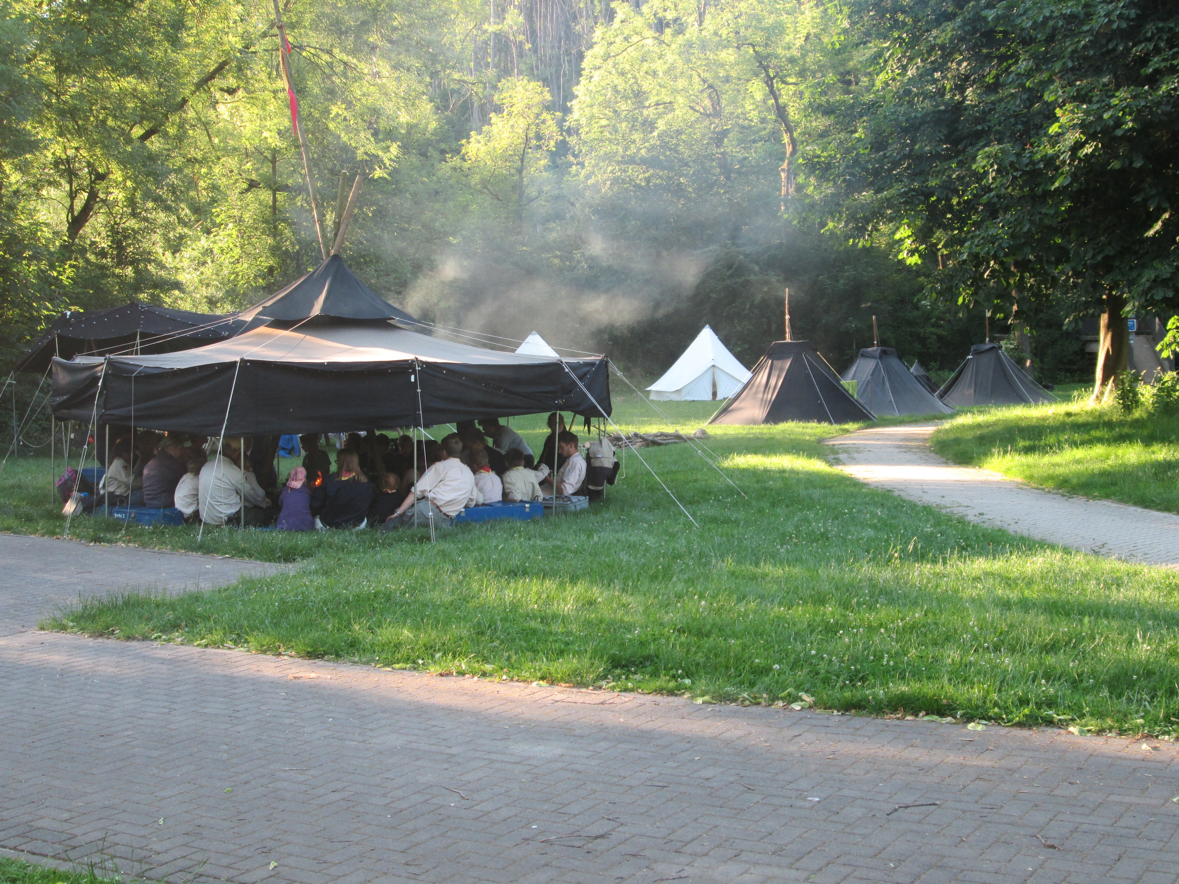 Stammeslager in Etteln 2019